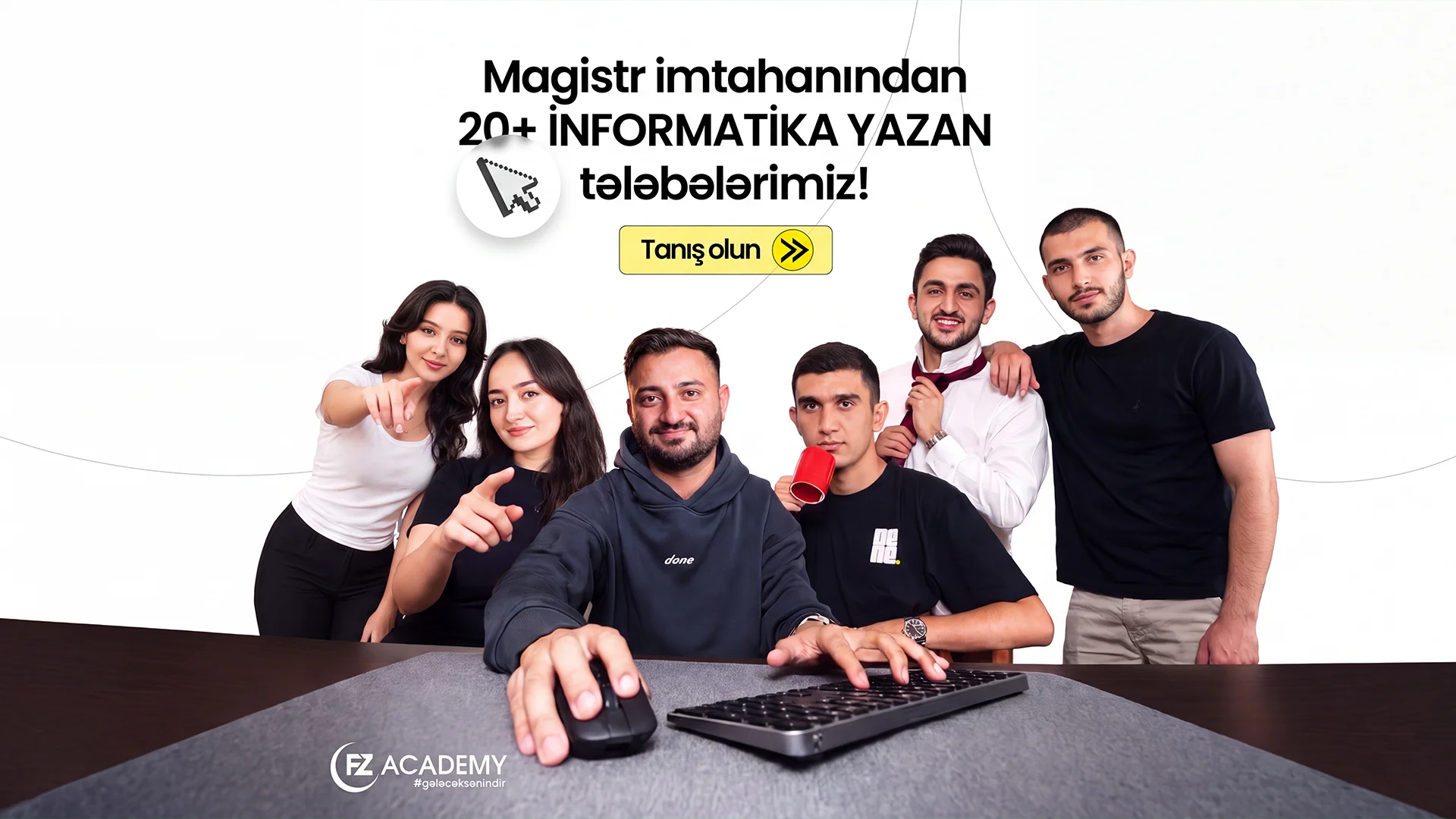 Magistratura imtahanindan 20+ INFORMATIKA yazan telebelerimiz!