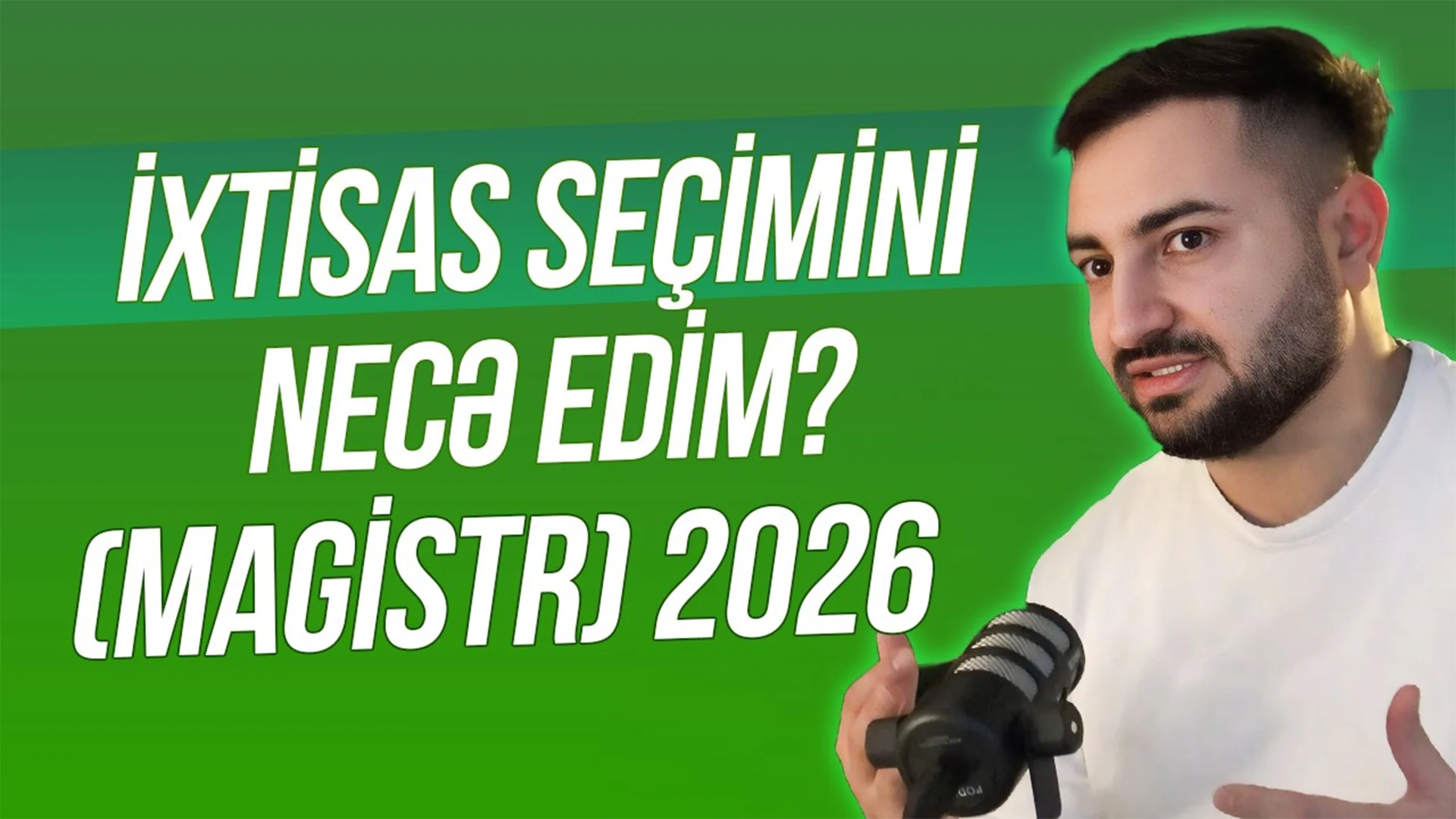 Ixtisas secimini nece edim? (Magistr) 2026